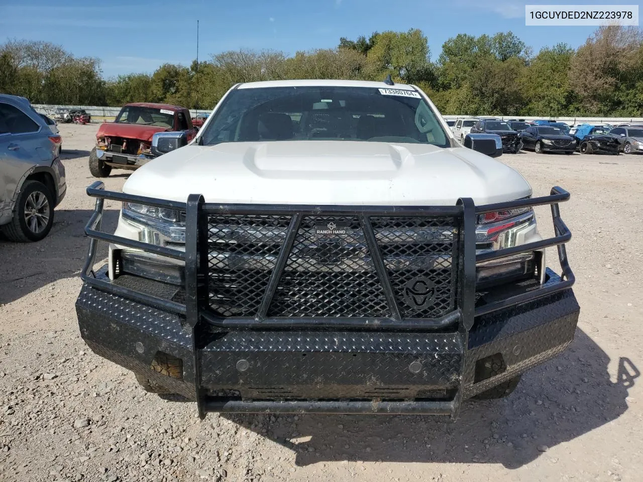 2022 Chevrolet Silverado Ltd K1500 Lt VIN: 1GCUYDED2NZ223978 Lot: 73380764