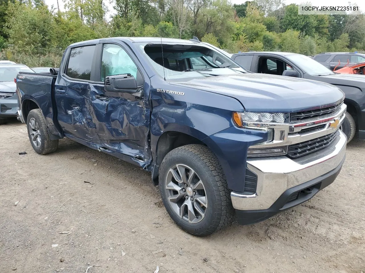 2022 Chevrolet Silverado Ltd K1500 Lt-L VIN: 1GCPYJEK5NZ235181 Lot: 73486744