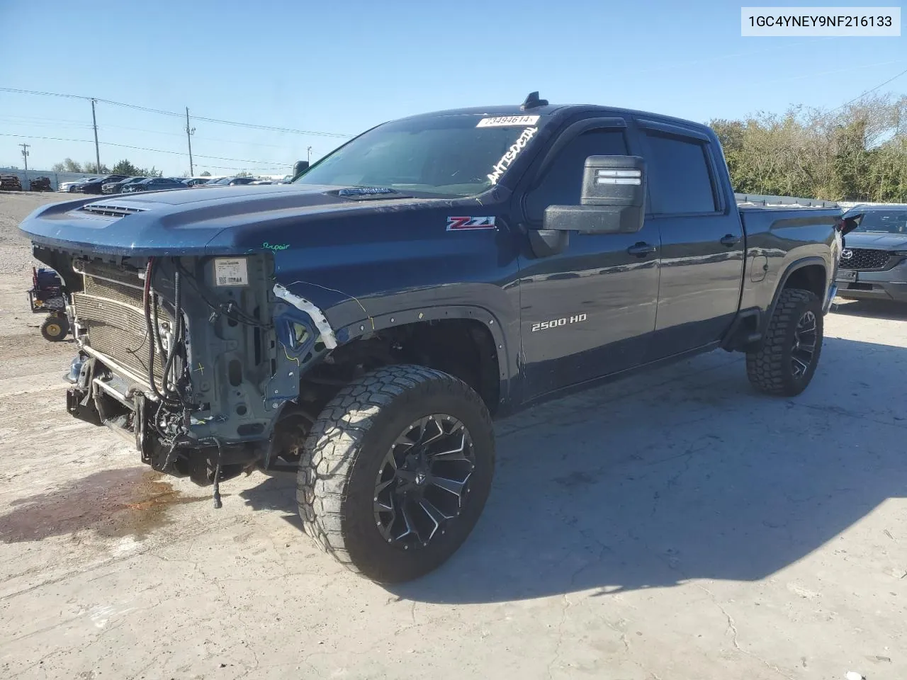 2022 Chevrolet Silverado K2500 Heavy Duty Lt VIN: 1GC4YNEY9NF216133 Lot: 73494614