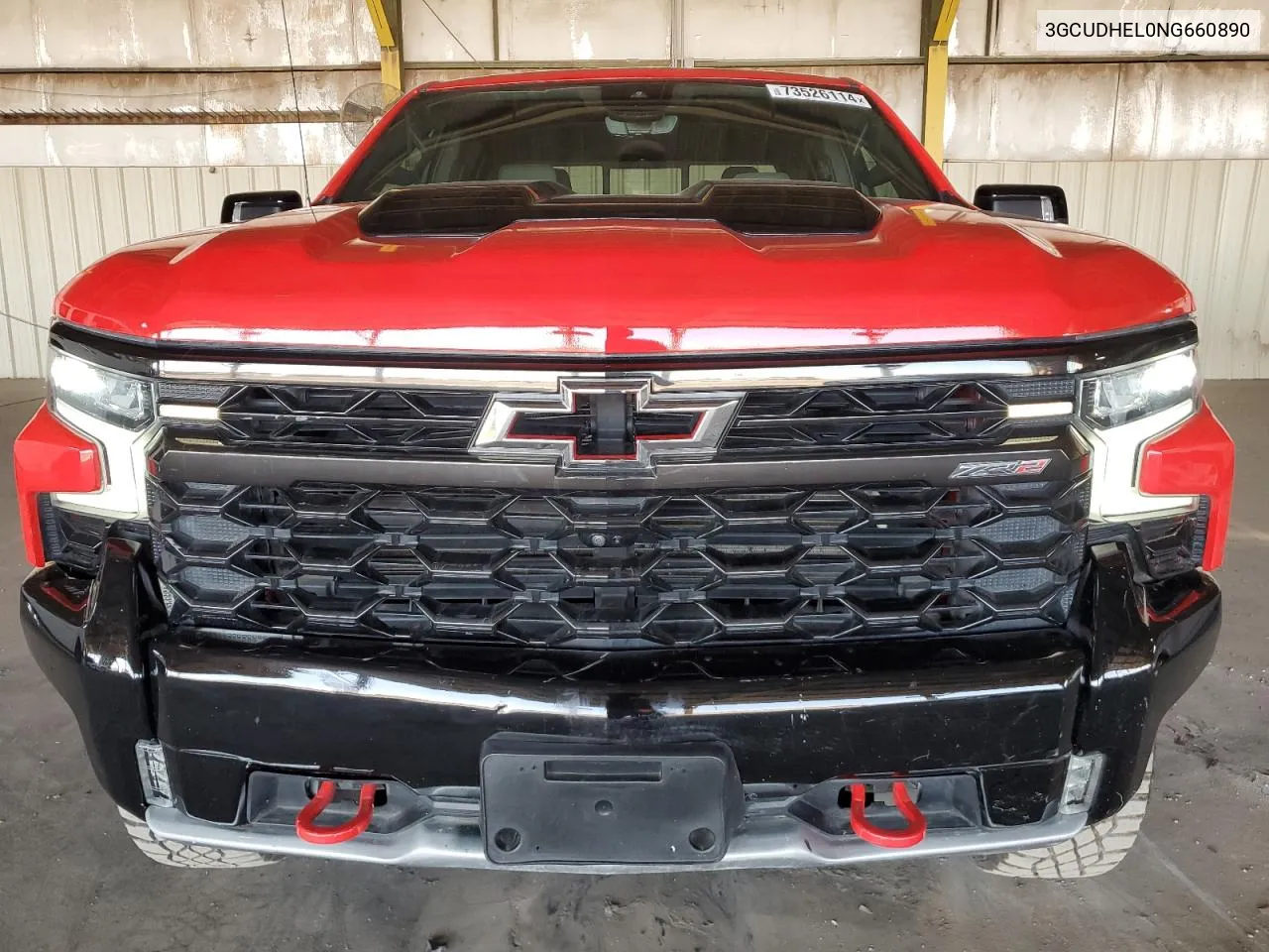 2022 Chevrolet Silverado K1500 Zr2 VIN: 3GCUDHEL0NG660890 Lot: 73526114