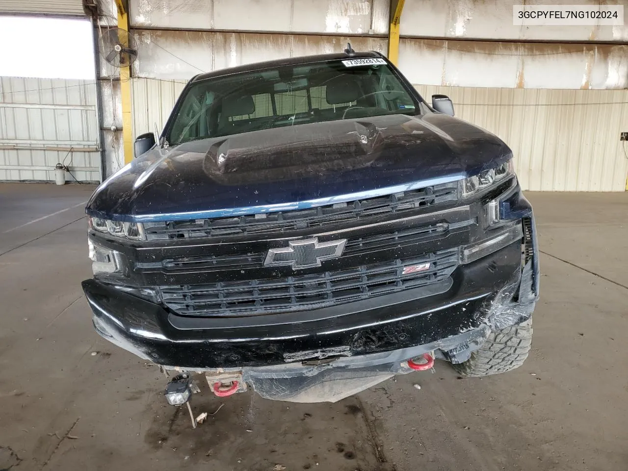 2022 Chevrolet Silverado Ltd K1500 Lt Trail Boss VIN: 3GCPYFEL7NG102024 Lot: 73592814