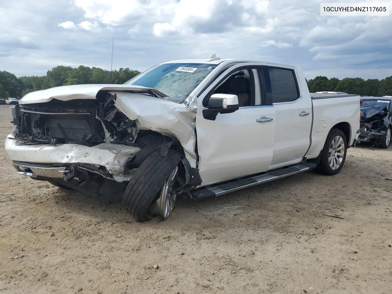 2022 Chevrolet Silverado Ltd K1500 High Country VIN: 1GCUYHED4NZ117605 Lot: 73645984