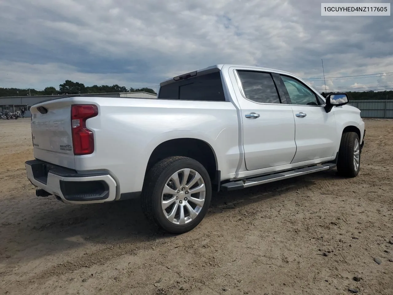 1GCUYHED4NZ117605 2022 Chevrolet Silverado Ltd K1500 High Country