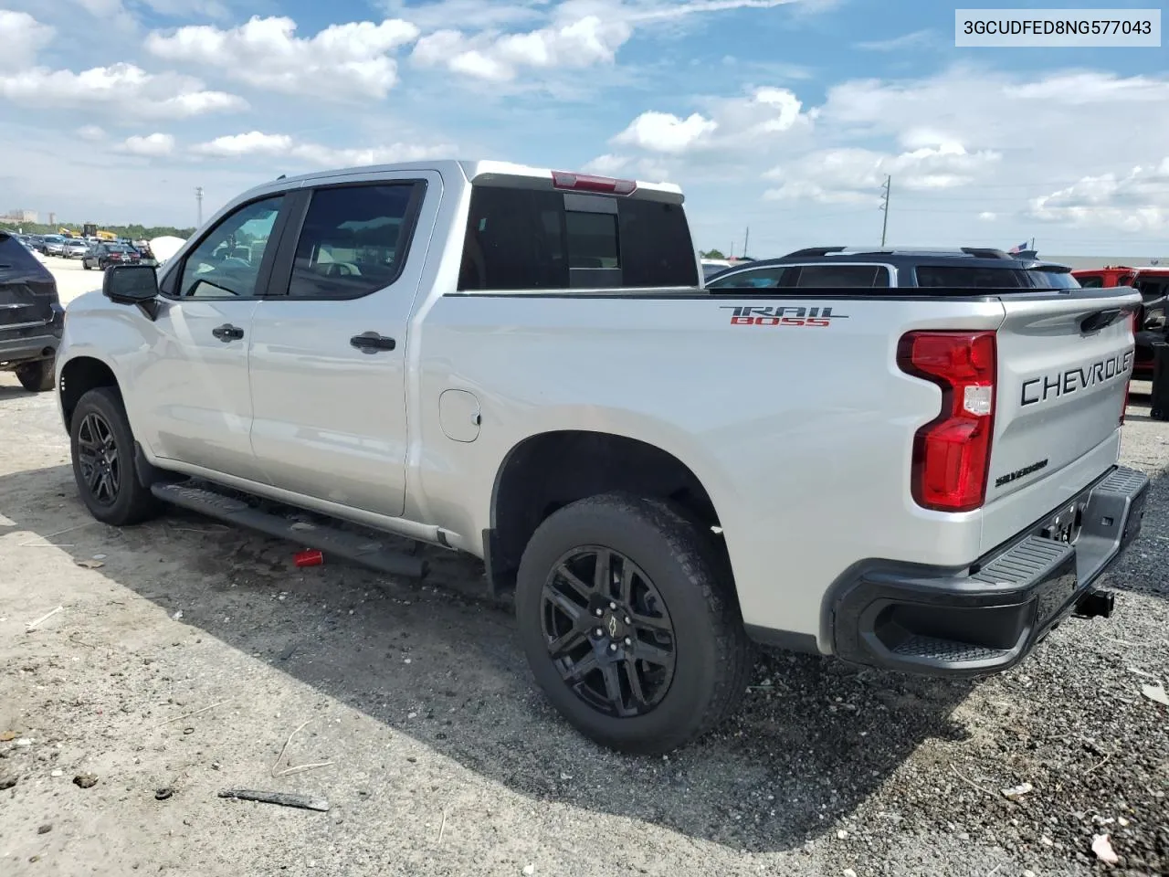 2022 Chevrolet Silverado K1500 Lt Trail Boss VIN: 3GCUDFED8NG577043 Lot: 73649124