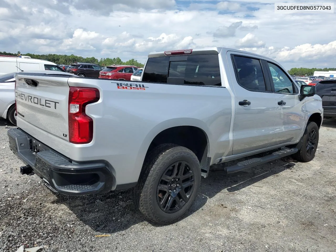 2022 Chevrolet Silverado K1500 Lt Trail Boss VIN: 3GCUDFED8NG577043 Lot: 73649124