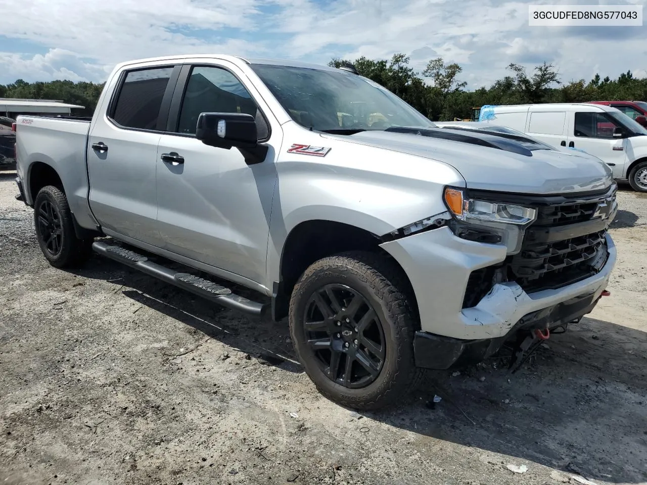 2022 Chevrolet Silverado K1500 Lt Trail Boss VIN: 3GCUDFED8NG577043 Lot: 73649124