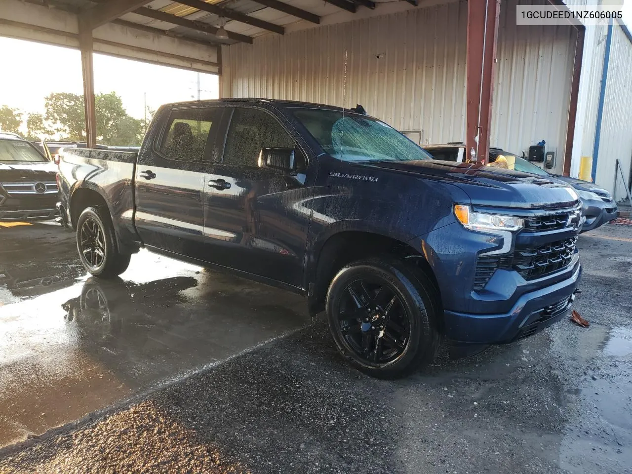 2022 Chevrolet Silverado K1500 Rst VIN: 1GCUDEED1NZ606005 Lot: 73664424