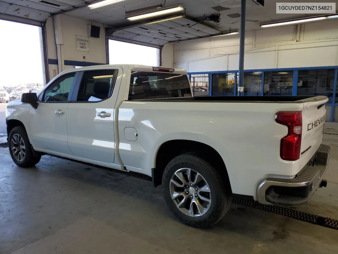 2022 Chevrolet Silverado Ltd K1500 Lt VIN: 1GCUYDED7NZ154821 Lot: 73811604