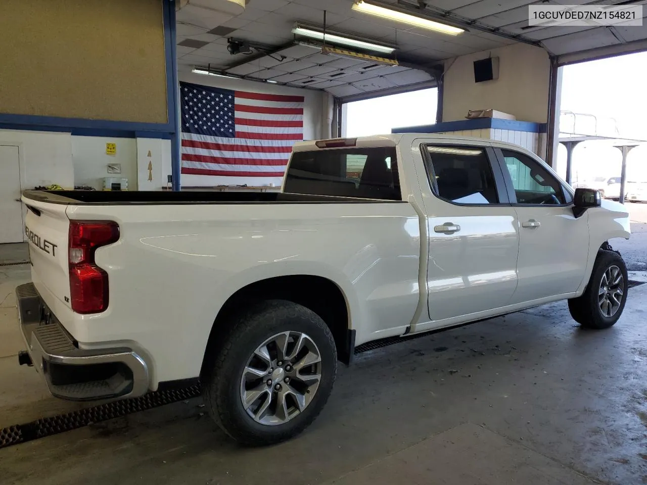 2022 Chevrolet Silverado Ltd K1500 Lt VIN: 1GCUYDED7NZ154821 Lot: 73811604