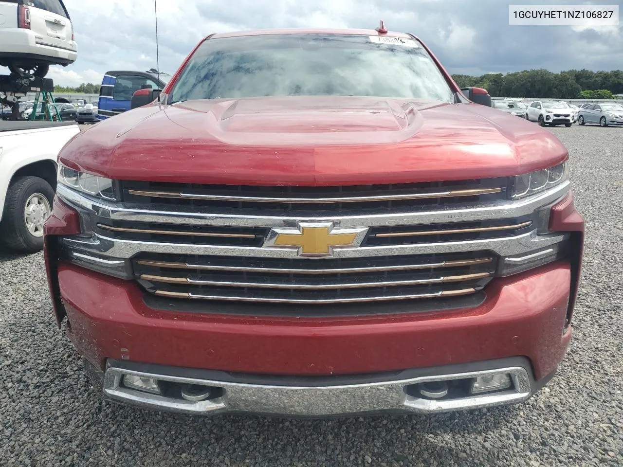 1GCUYHET1NZ106827 2022 Chevrolet Silverado Ltd K1500 High Country