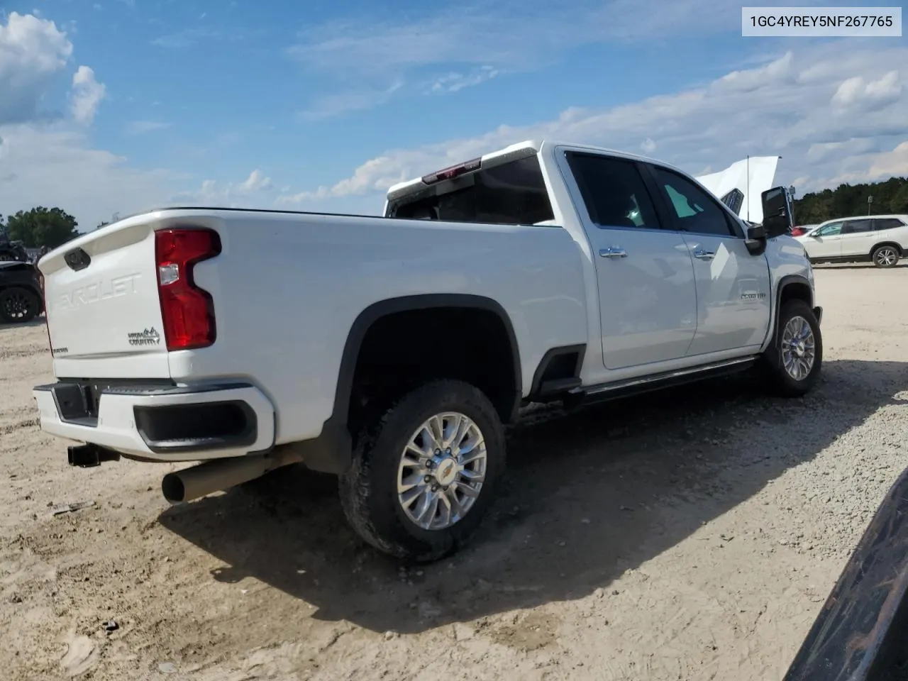 1GC4YREY5NF267765 2022 Chevrolet Silverado K2500 High Country