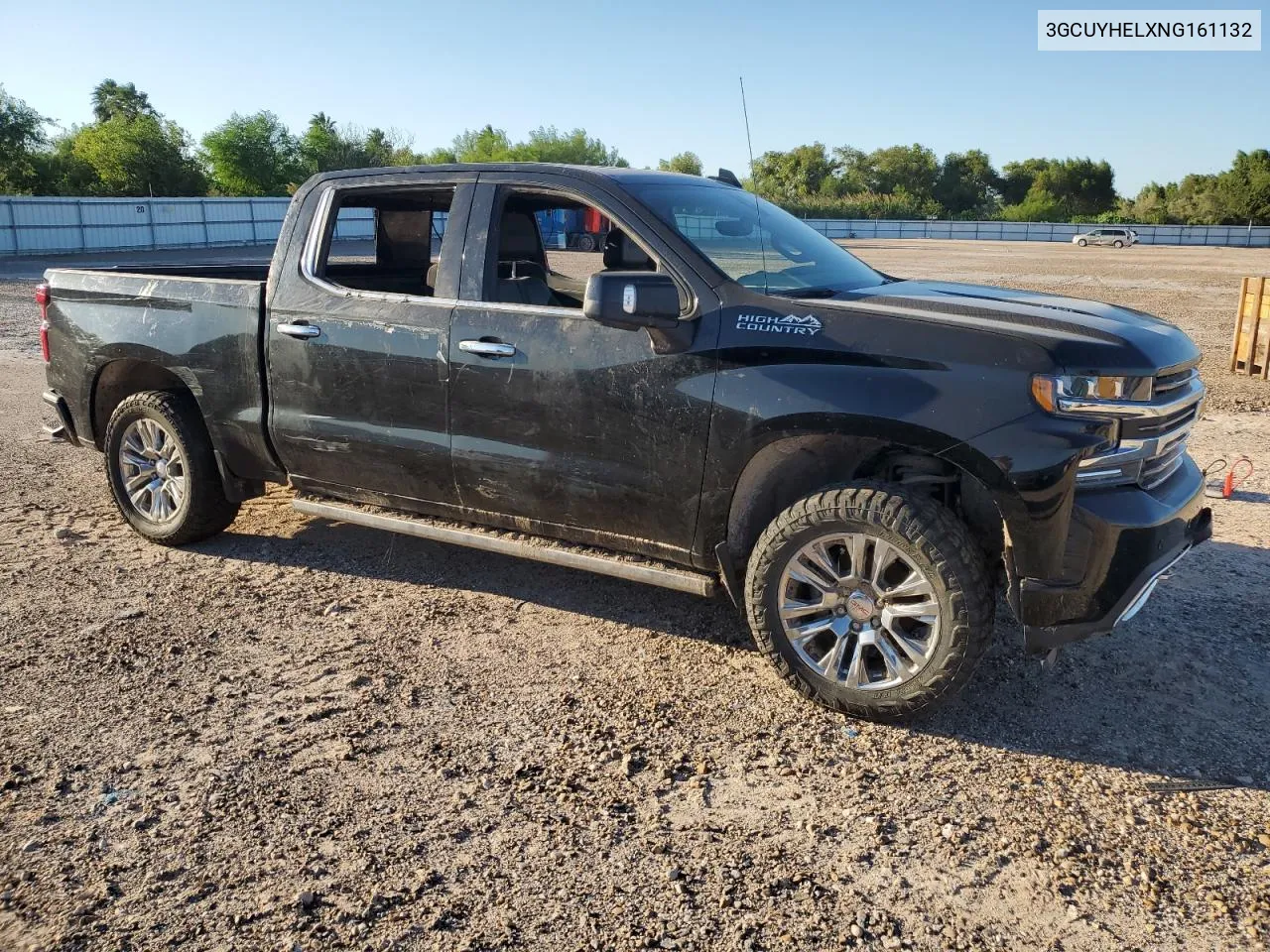 2022 Chevrolet Silverado Ltd K1500 High Country VIN: 3GCUYHELXNG161132 Lot: 74060234