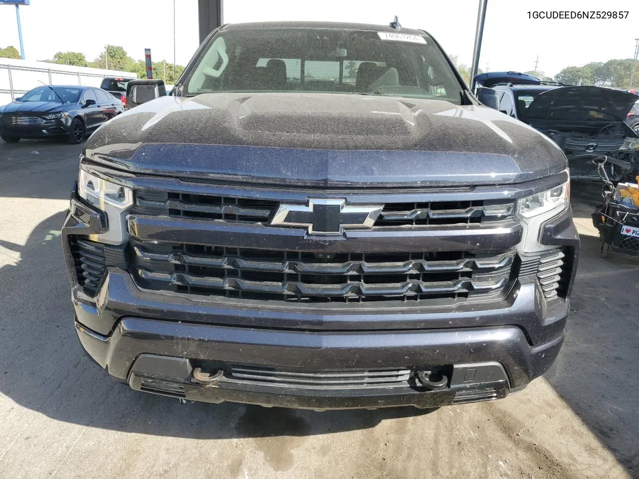 2022 Chevrolet Silverado K1500 Rst VIN: 1GCUDEED6NZ529857 Lot: 74061264