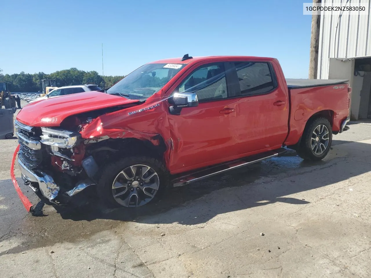 2022 Chevrolet Silverado K1500 Lt VIN: 1GCPDDEK2NZ583050 Lot: 74309004