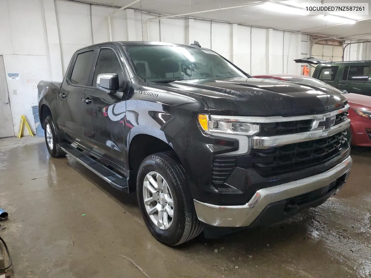 2022 Chevrolet Silverado K1500 Lt VIN: 1GCUDDED7NZ587261 Lot: 74355954