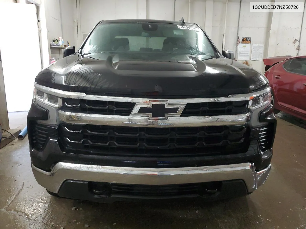 2022 Chevrolet Silverado K1500 Lt VIN: 1GCUDDED7NZ587261 Lot: 74355954