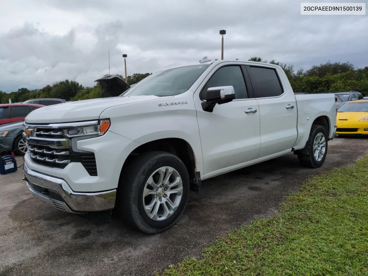 2022 Chevrolet Silverado C1500 Ltz VIN: 2GCPAEED9N1500139 Lot: 74431124