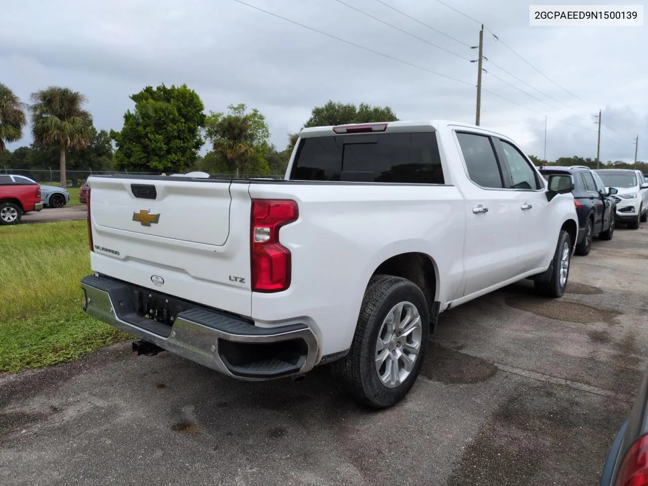 2022 Chevrolet Silverado C1500 Ltz VIN: 2GCPAEED9N1500139 Lot: 74431124