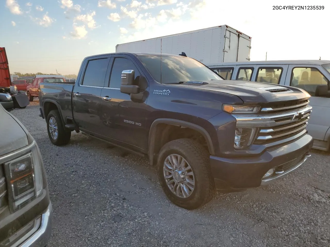 2022 Chevrolet Silverado K2500 High Country VIN: 2GC4YREY2N1235539 Lot: 74454764