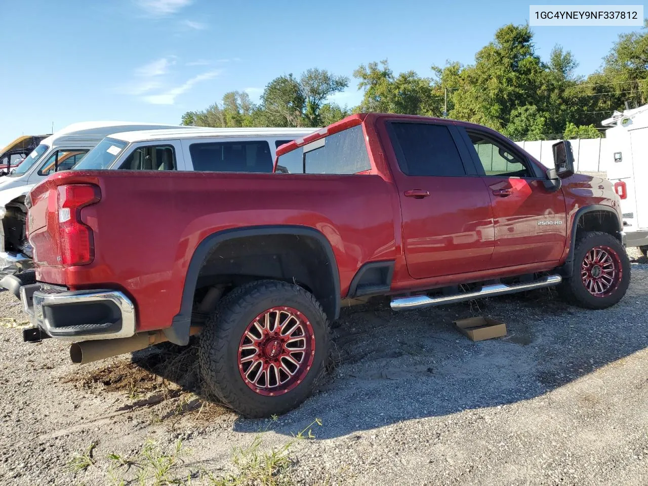 2022 Chevrolet Silverado K2500 Heavy Duty Lt VIN: 1GC4YNEY9NF337812 Lot: 74462364