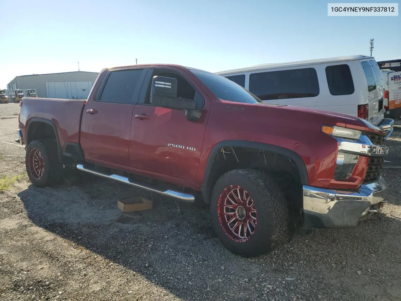 2022 Chevrolet Silverado K2500 Heavy Duty Lt VIN: 1GC4YNEY9NF337812 Lot: 74462364