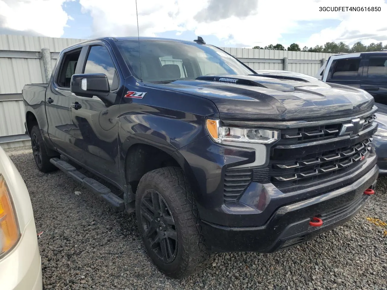 2022 Chevrolet Silverado K1500 Lt Trail Boss VIN: 3GCUDFET4NG616850 Lot: 74491364