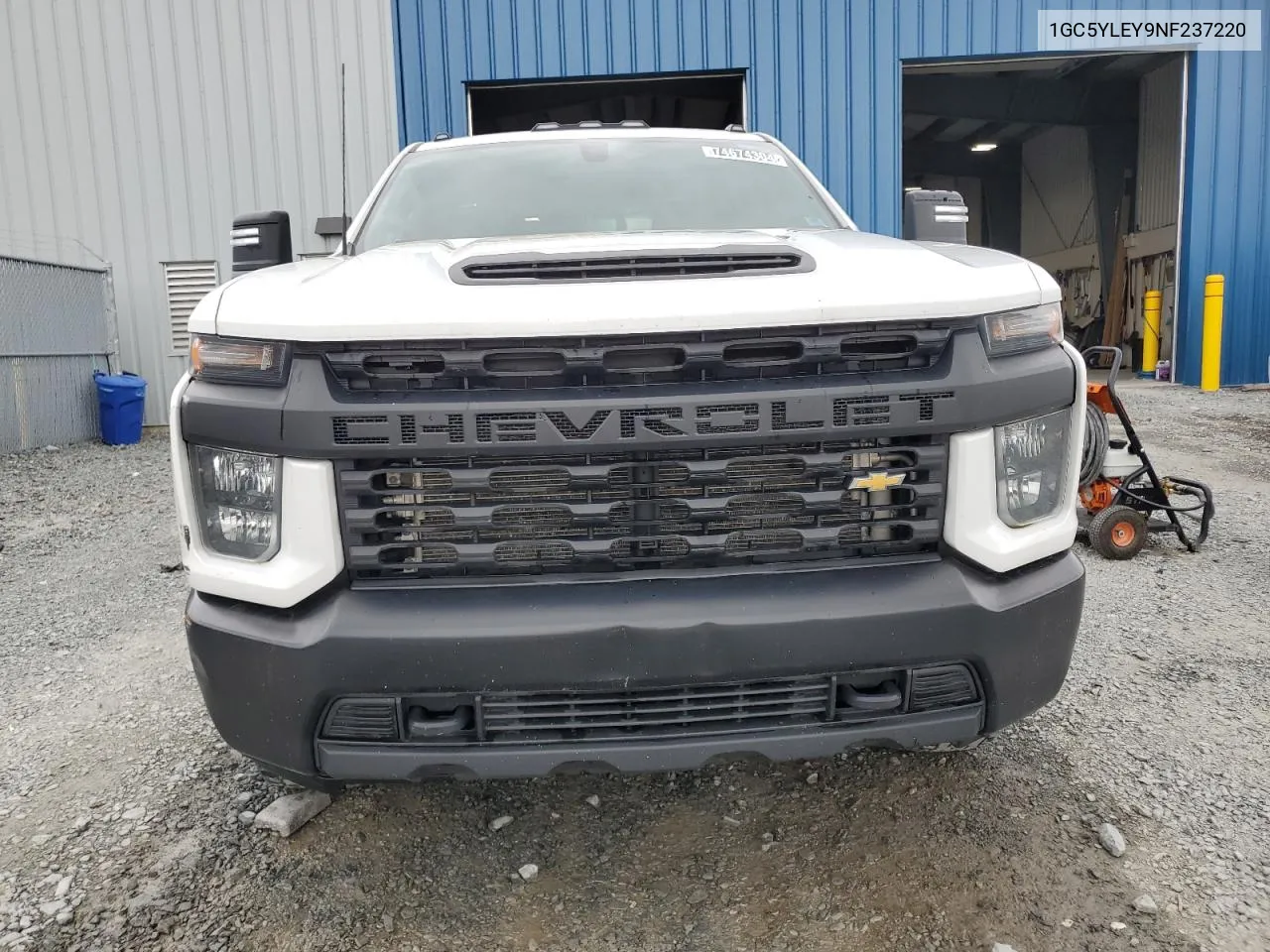 2022 Chevrolet Silverado K2500 Heavy Duty VIN: 1GC5YLEY9NF237220 Lot: 74674304