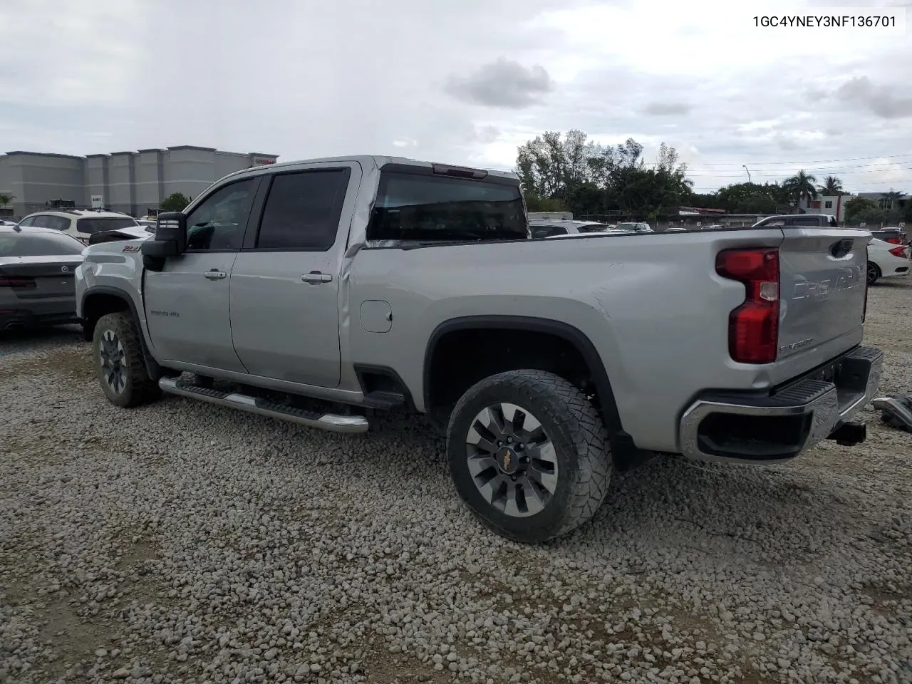 2022 Chevrolet Silverado K2500 Heavy Duty Lt VIN: 1GC4YNEY3NF136701 Lot: 74725914