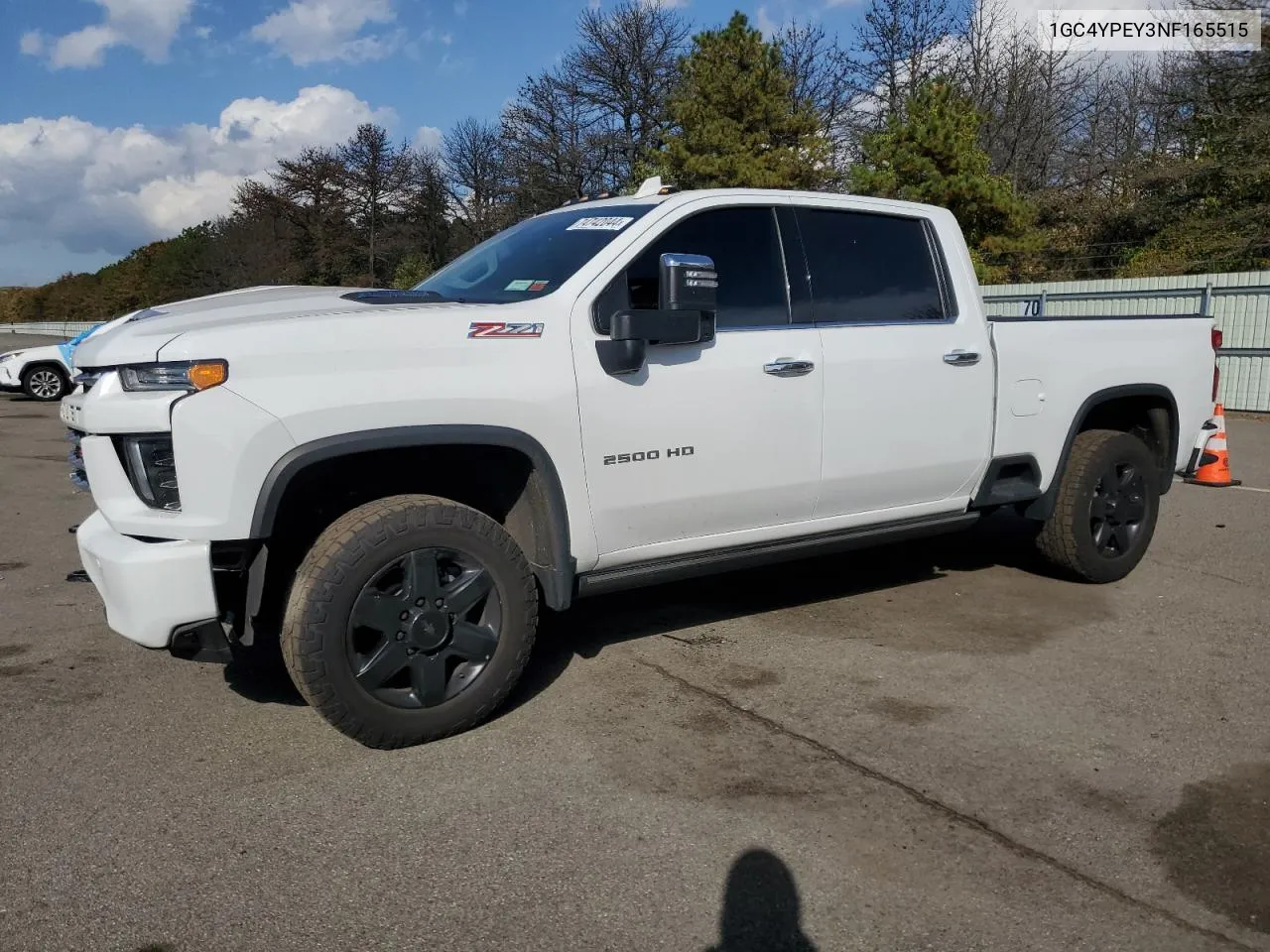 2022 Chevrolet Silverado K2500 Heavy Duty Ltz VIN: 1GC4YPEY3NF165515 Lot: 74742044