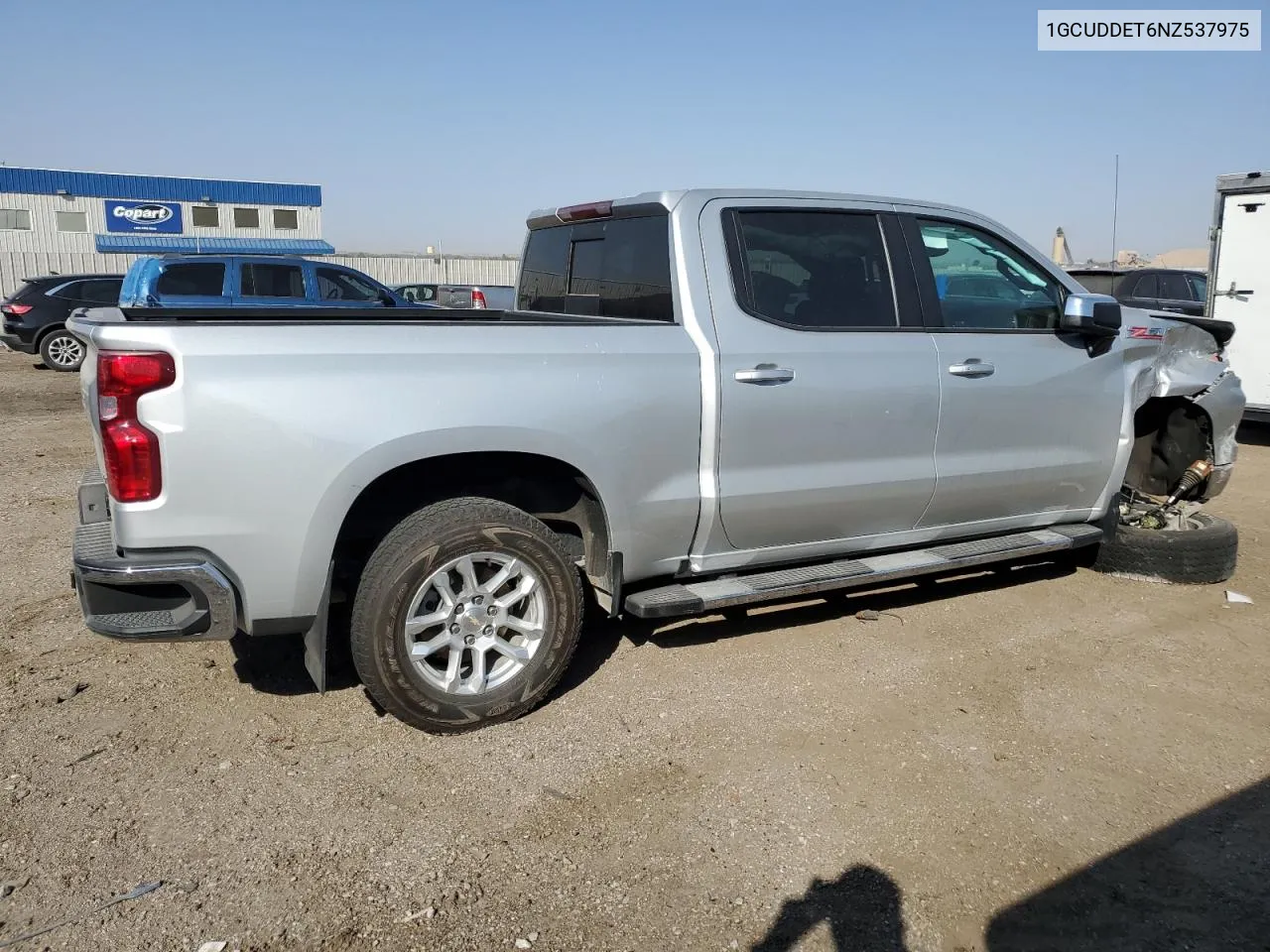 2022 Chevrolet Silverado K1500 Lt VIN: 1GCUDDET6NZ537975 Lot: 74848124