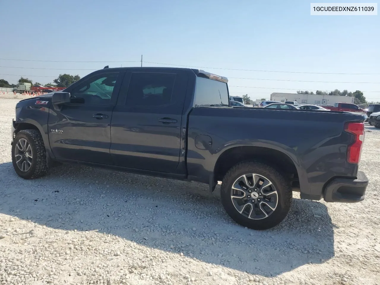 2022 Chevrolet Silverado K1500 Rst VIN: 1GCUDEEDXNZ611039 Lot: 74989374