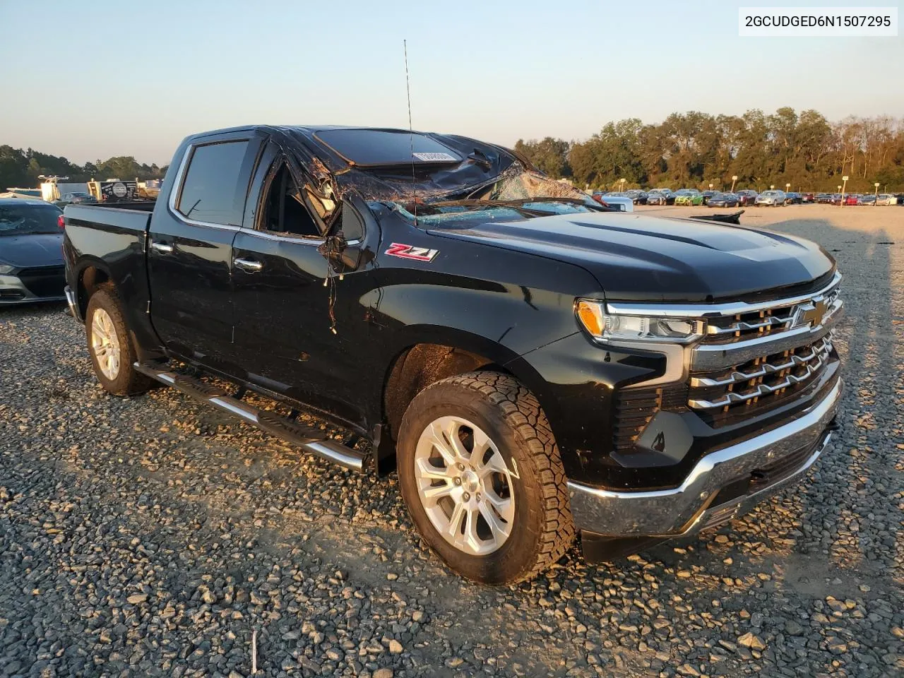 2022 Chevrolet Silverado K1500 Ltz VIN: 2GCUDGED6N1507295 Lot: 75048004