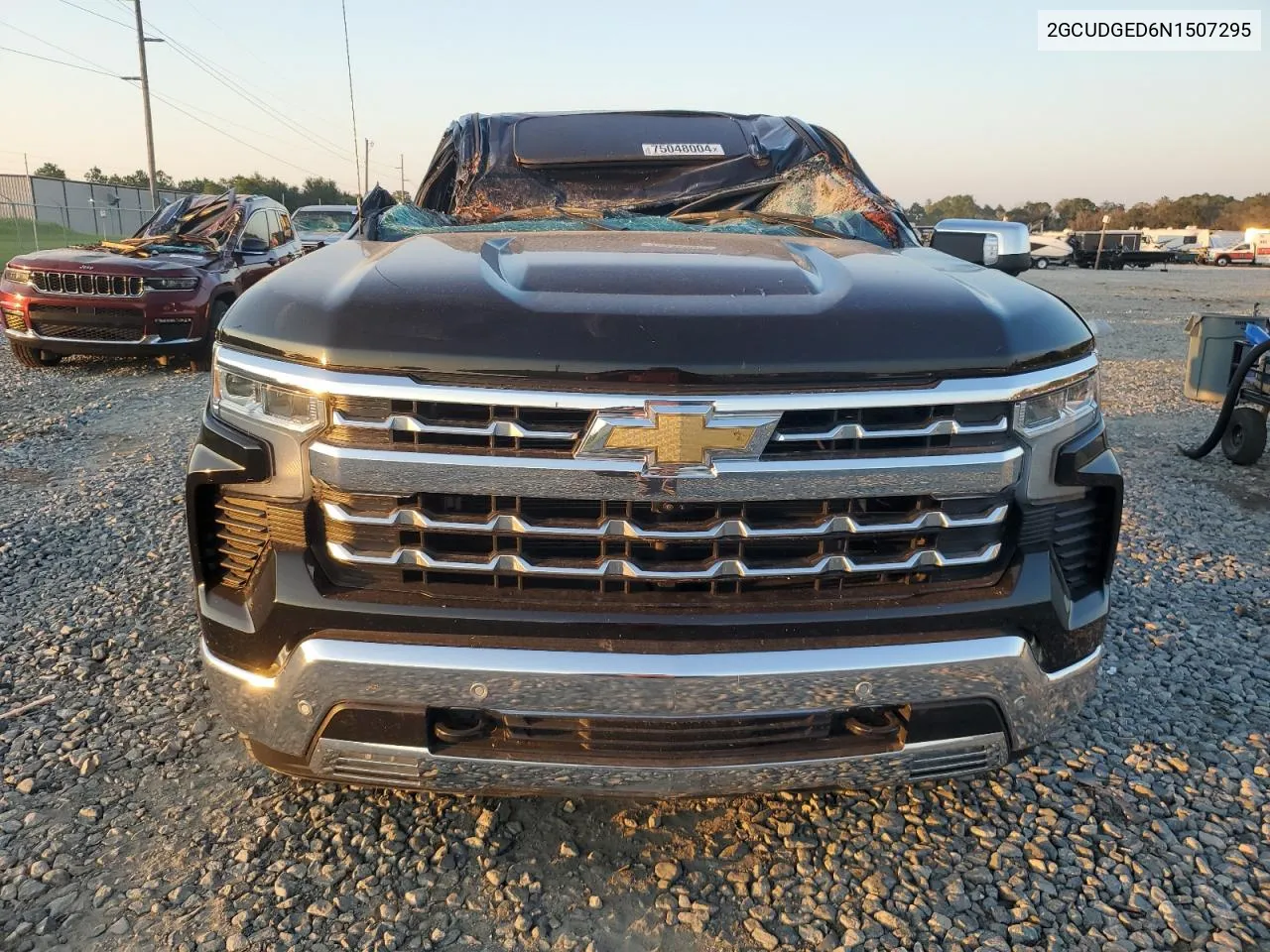 2022 Chevrolet Silverado K1500 Ltz VIN: 2GCUDGED6N1507295 Lot: 75048004