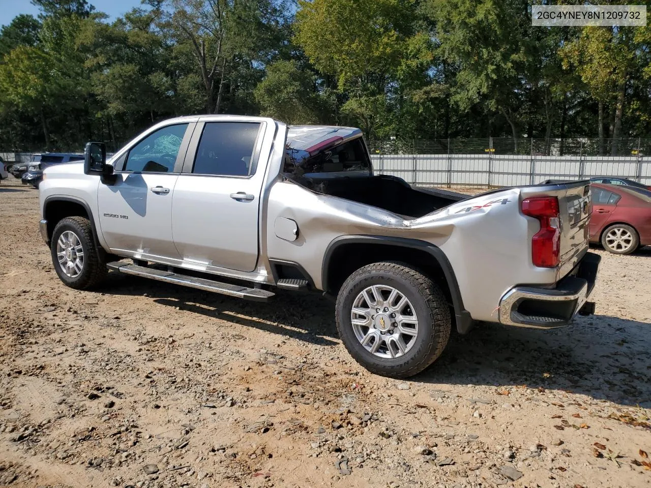 2022 Chevrolet Silverado K2500 Heavy Duty Lt VIN: 2GC4YNEY8N1209732 Lot: 75122994