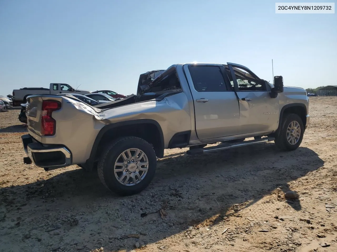 2022 Chevrolet Silverado K2500 Heavy Duty Lt VIN: 2GC4YNEY8N1209732 Lot: 75122994