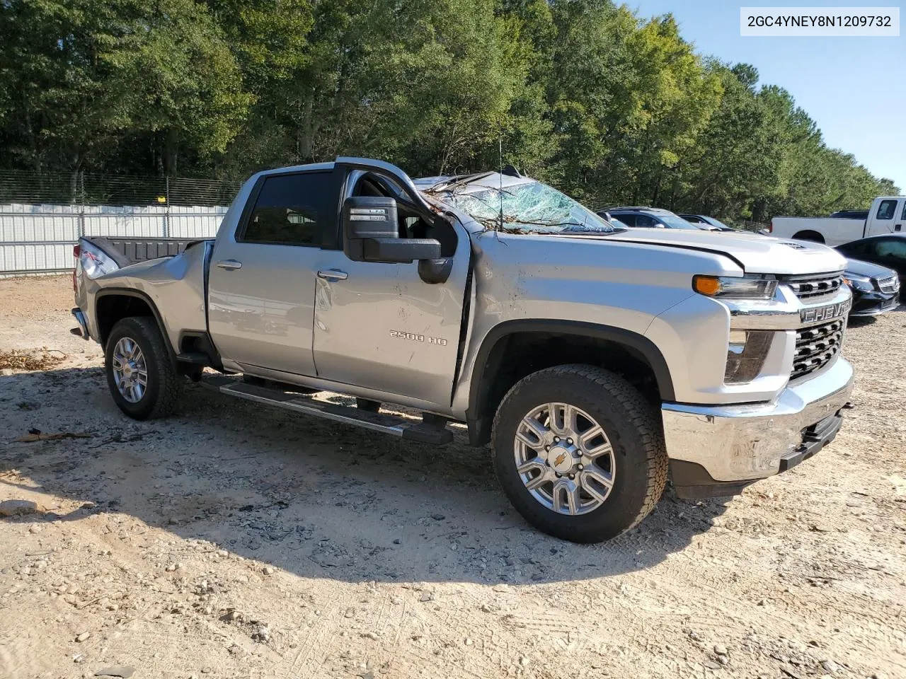 2022 Chevrolet Silverado K2500 Heavy Duty Lt VIN: 2GC4YNEY8N1209732 Lot: 75122994