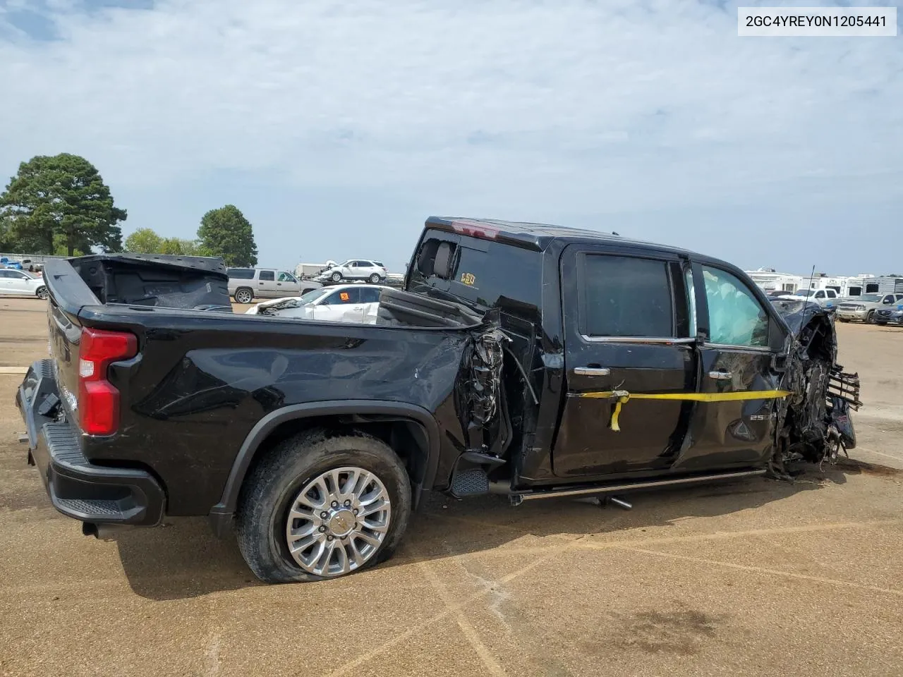 2022 Chevrolet Silverado K2500 High Country VIN: 2GC4YREY0N1205441 Lot: 75499284