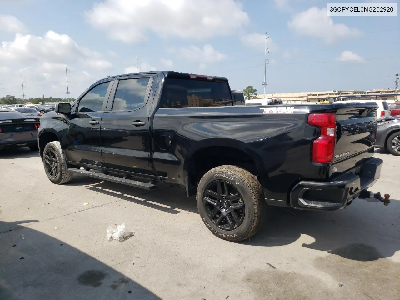 2022 Chevrolet Silverado Ltd K1500 Trail Boss Custom VIN: 3GCPYCEL0NG202920 Lot: 75746104