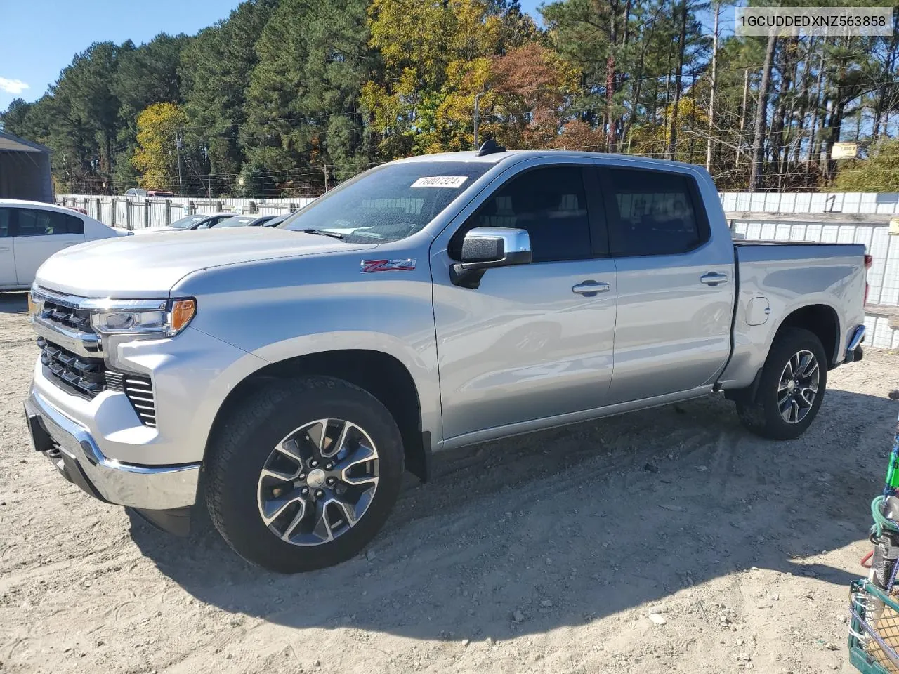 2022 Chevrolet Silverado K1500 Lt VIN: 1GCUDDEDXNZ563858 Lot: 76007324