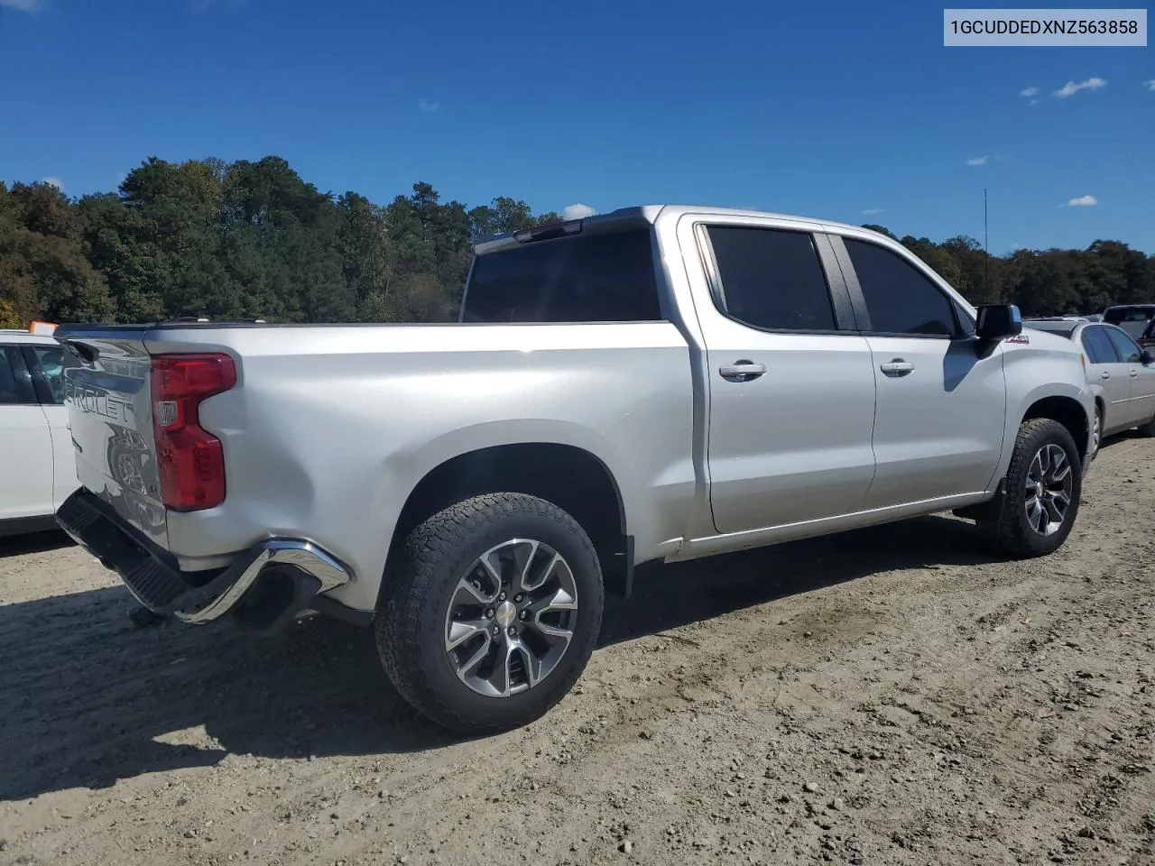 2022 Chevrolet Silverado K1500 Lt VIN: 1GCUDDEDXNZ563858 Lot: 76007324