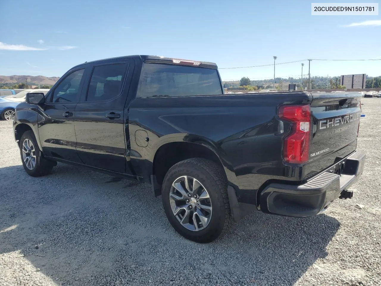 2022 Chevrolet Silverado 1500 4Wd Standard Bed Lt VIN: 2GCUDDED9N1501781 Lot: 76041814