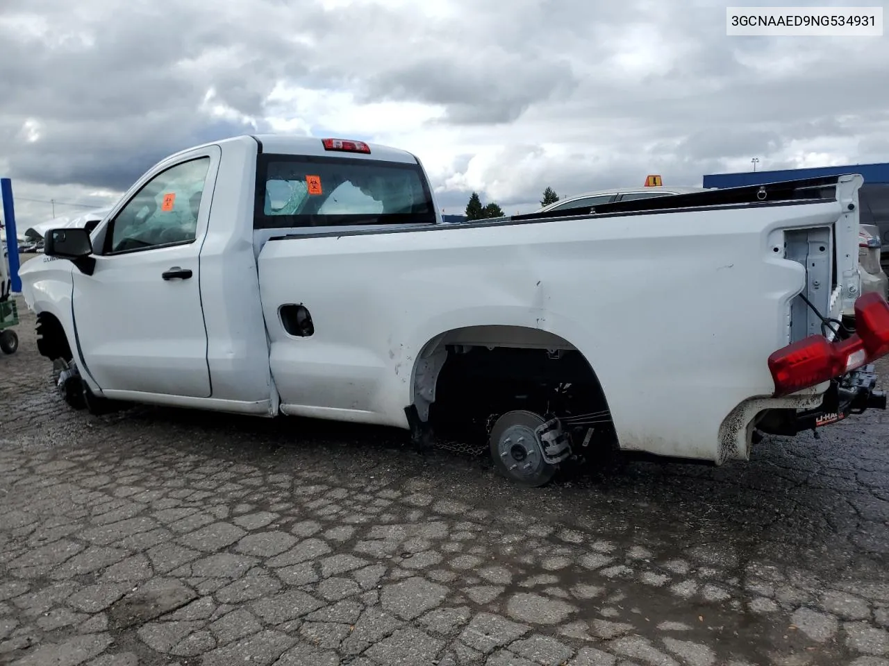 3GCNAAED9NG534931 2022 Chevrolet Silverado C1500