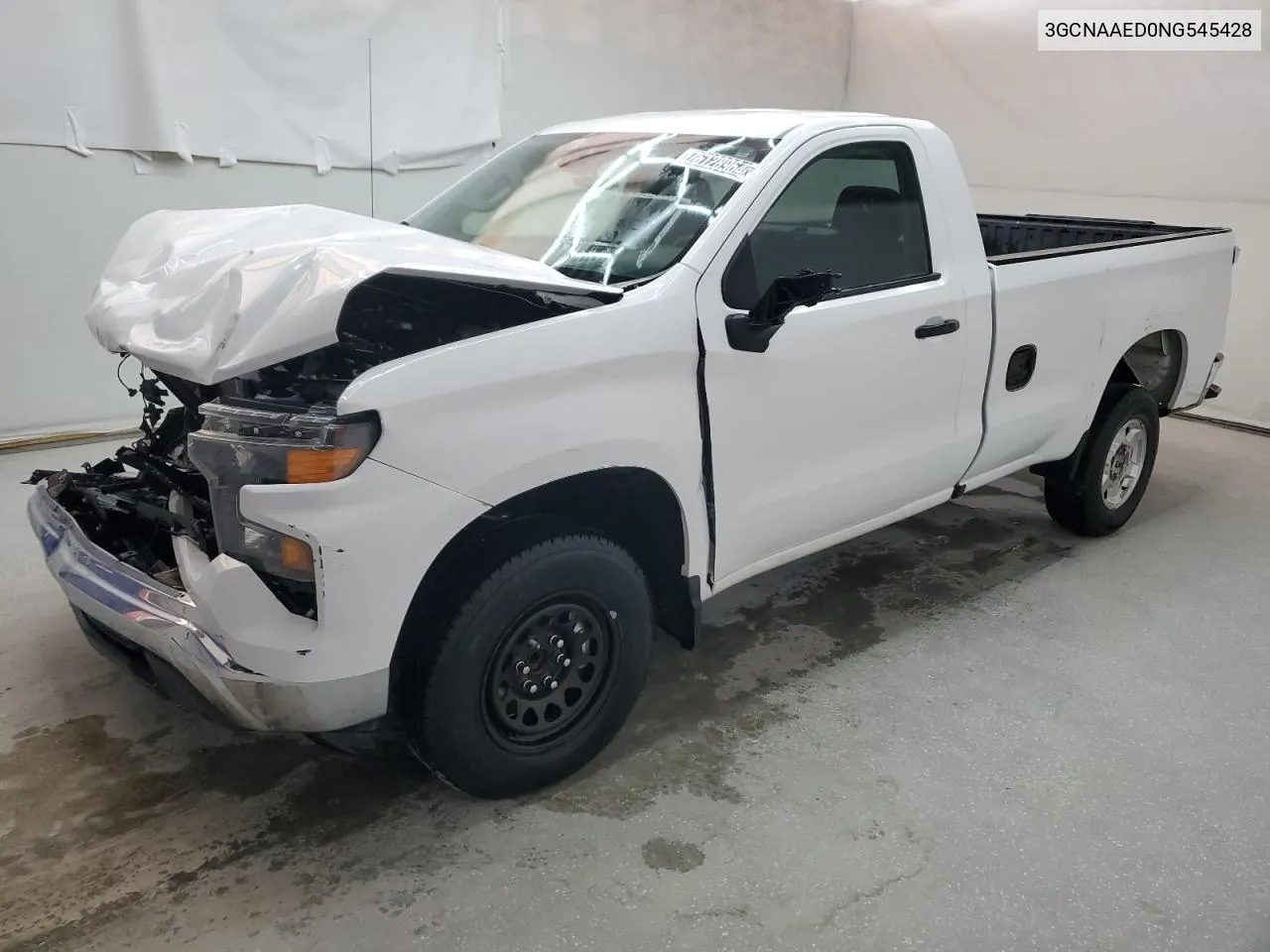 2022 Chevrolet Silverado C1500 VIN: 3GCNAAED0NG545428 Lot: 76128964