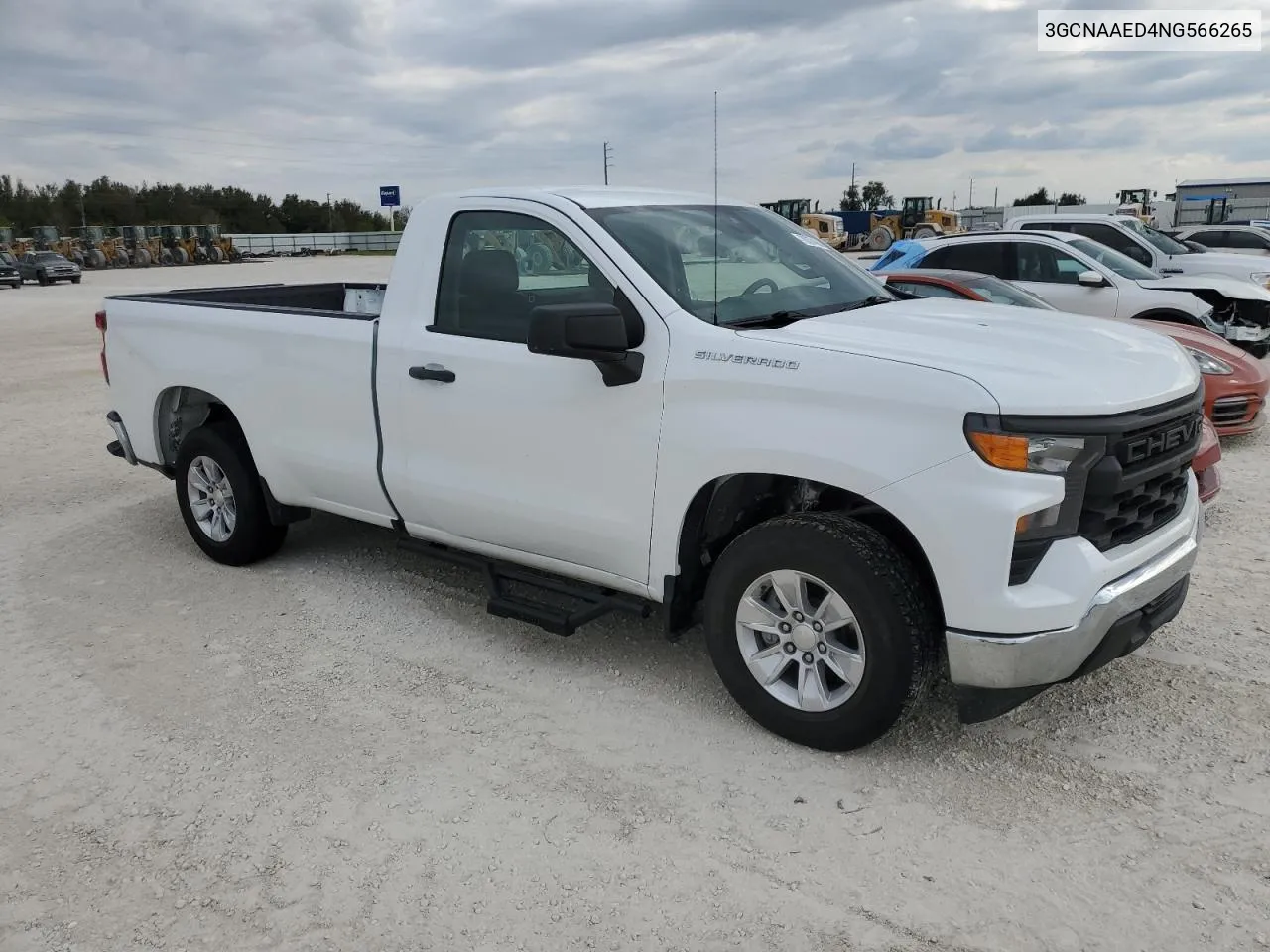 2022 Chevrolet Silverado C1500 VIN: 3GCNAAED4NG566265 Lot: 76374024