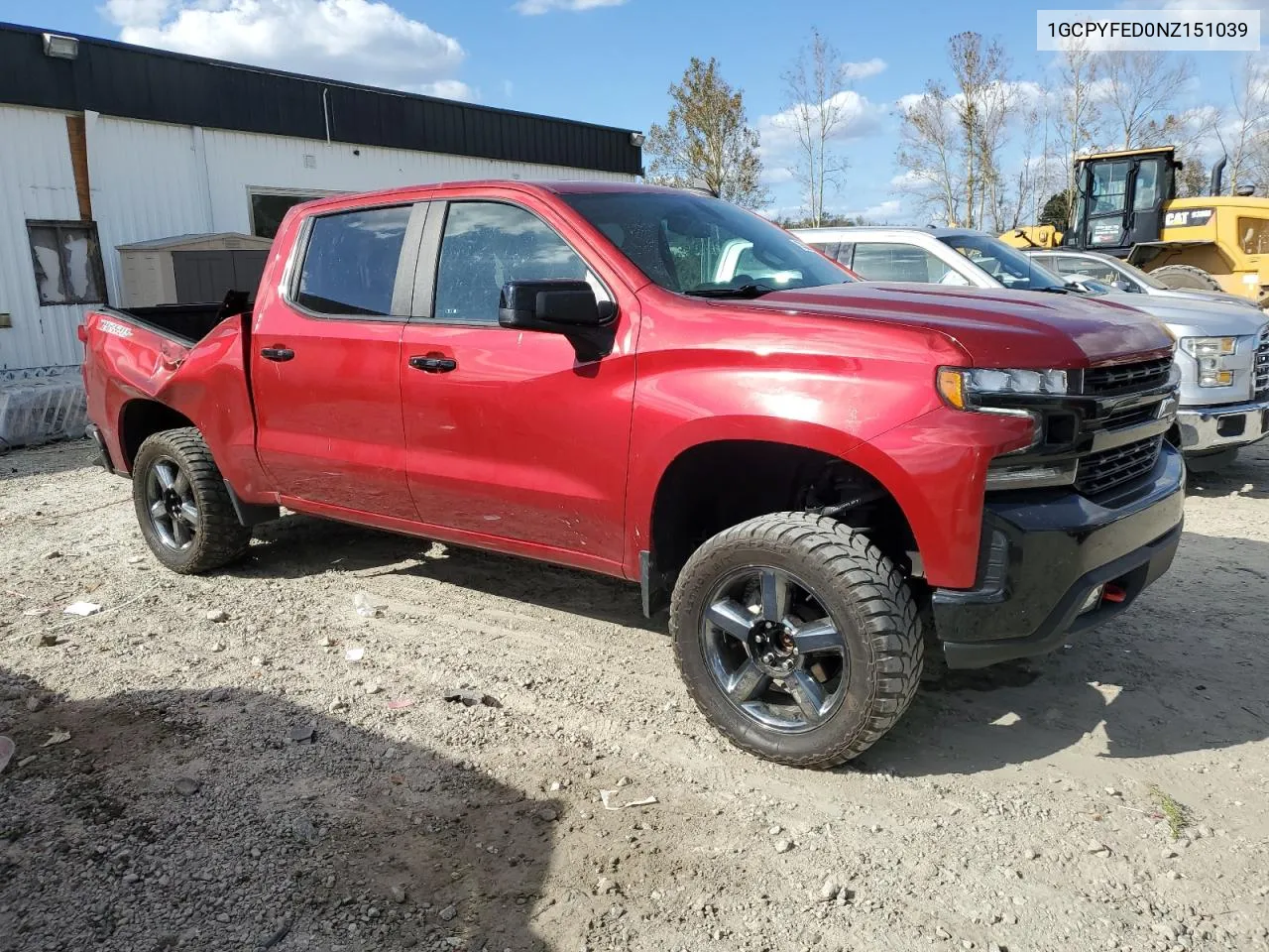 2022 Chevrolet Silverado Ltd K1500 Lt Trail Boss VIN: 1GCPYFED0NZ151039 Lot: 76529274