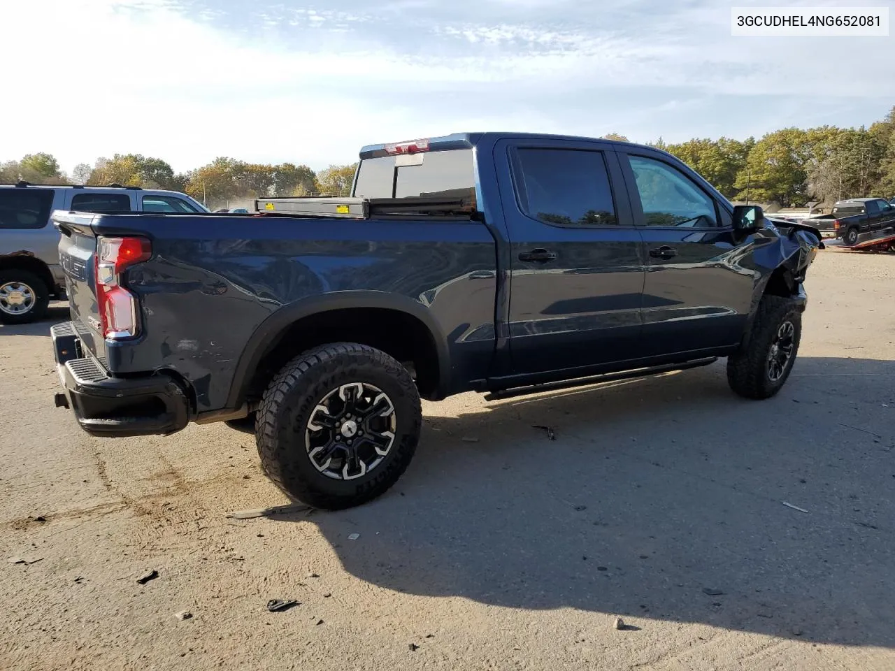 2022 Chevrolet Silverado K1500 Zr2 VIN: 3GCUDHEL4NG652081 Lot: 76981974