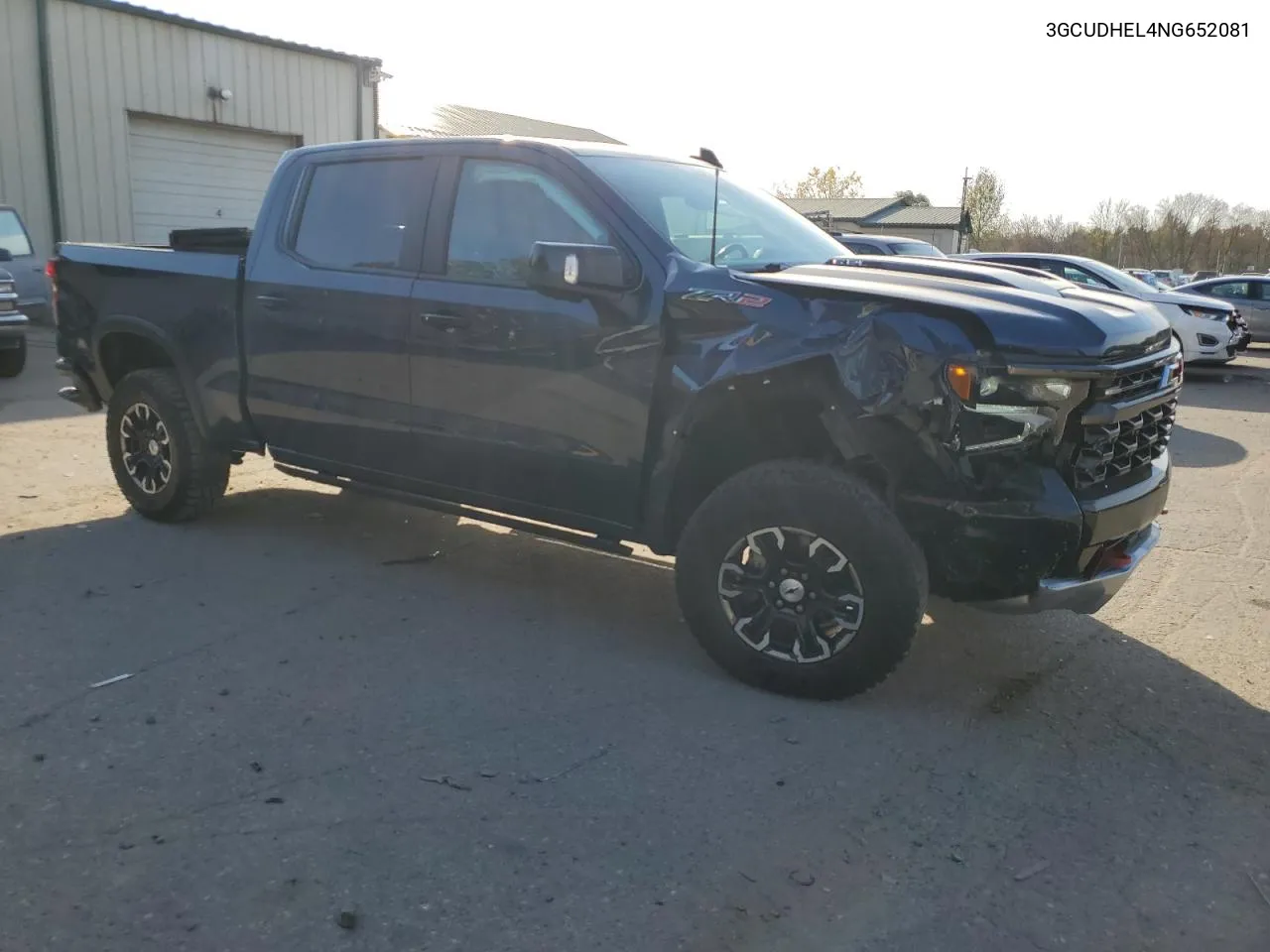 2022 Chevrolet Silverado K1500 Zr2 VIN: 3GCUDHEL4NG652081 Lot: 76981974