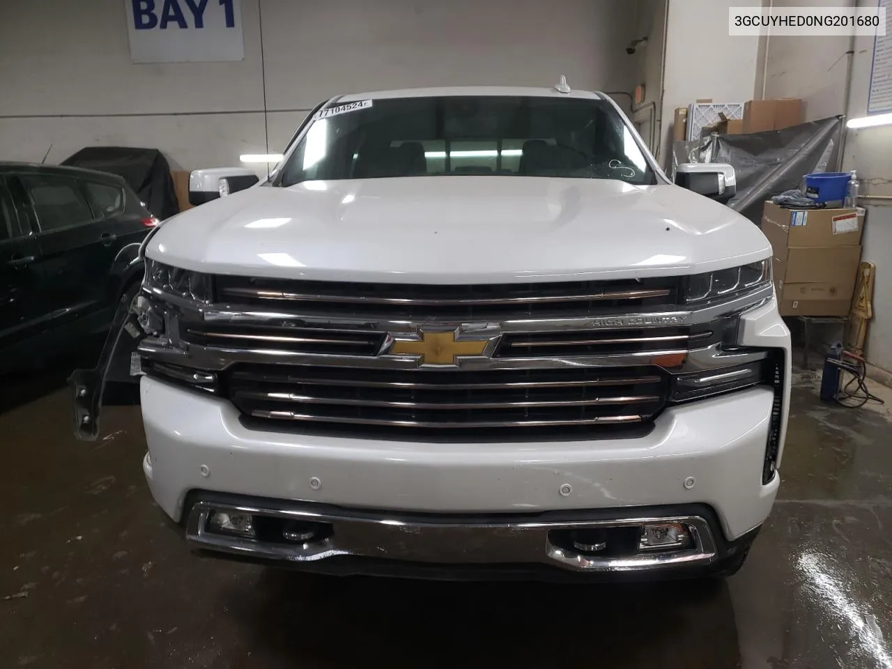 2022 Chevrolet Silverado Ltd K1500 High Country VIN: 3GCUYHED0NG201680 Lot: 77104524