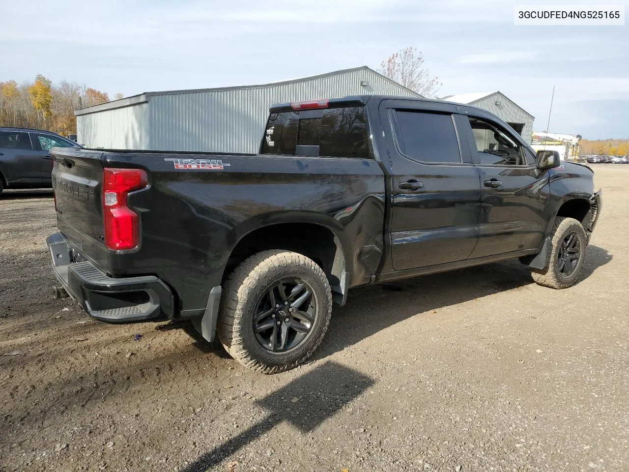 2022 Chevrolet Silverado K1500 Lt Trail Boss VIN: 3GCUDFED4NG525165 Lot: 77381464