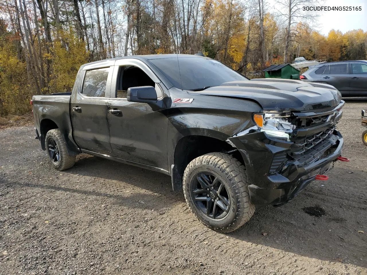 2022 Chevrolet Silverado K1500 Lt Trail Boss VIN: 3GCUDFED4NG525165 Lot: 77381464